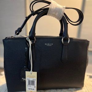 RADLEY London Hampstead - Medium Ziptop Satchel- NWT